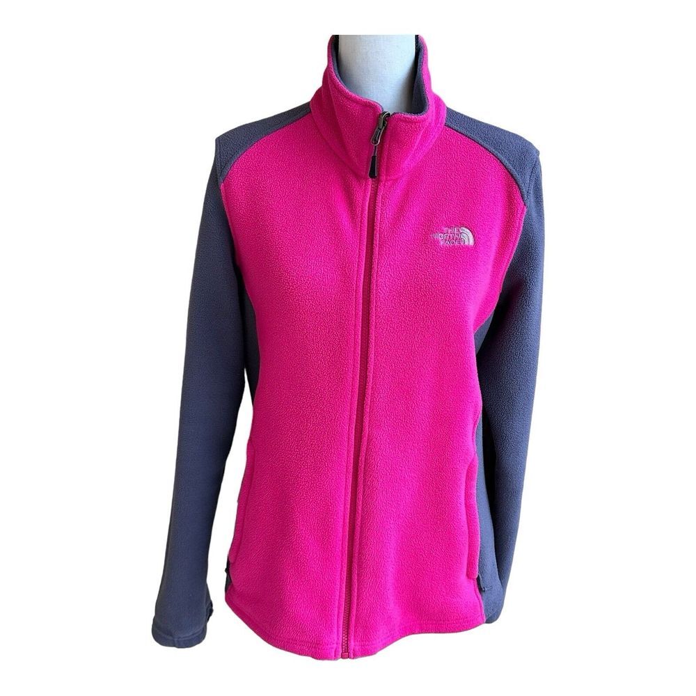 The North Face Womens Jacket Size Large  Flash Dry Pink Gray